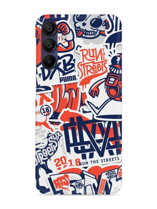 Run The Street Snap Case for Samsung Galaxy A15 (5G) Zapvi