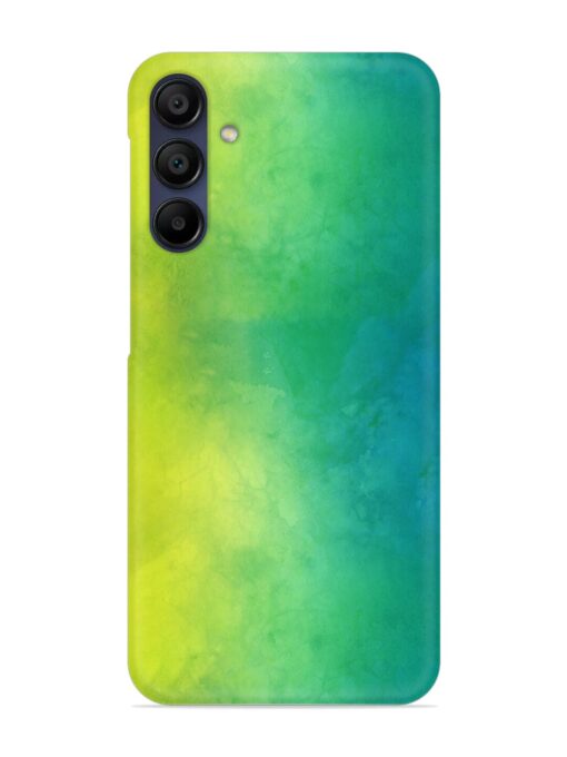 Yellow Green Gradient Snap Case for Samsung Galaxy A15 (5G) Zapvi