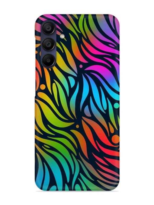 Abstract Leaf Design Snap Case for Samsung Galaxy A15 (5G) Zapvi