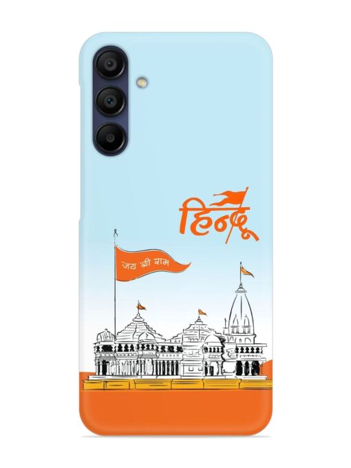 Ram Mandir Hindu Snap Case for Samsung Galaxy A15 (5G) Zapvi