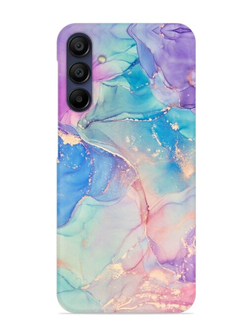 Alcohol Ink Colors Snap Case for Samsung Galaxy A15 (5G) Zapvi