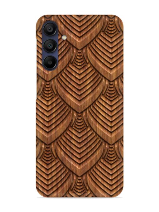 Carved Pattern On Snap Case for Samsung Galaxy A15 (5G)