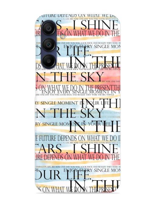 Seamless Slogans Pattern Snap Case for Samsung Galaxy A15 (5G) Zapvi