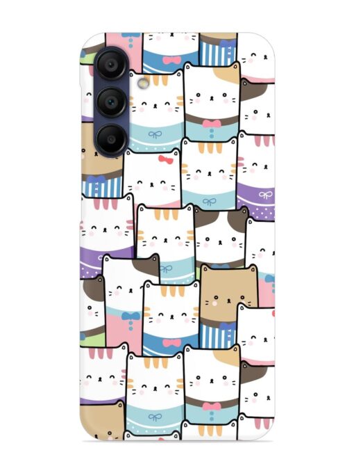 Cute Adorable Cat Snap Case for Samsung Galaxy A15 (5G) Zapvi