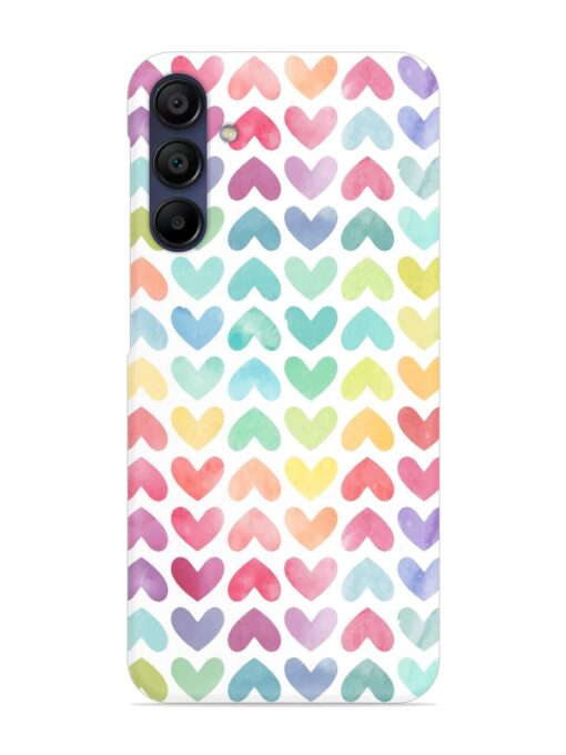 Seamless Colorful Watercolor Snap Case for Samsung Galaxy A15 (5G) Zapvi