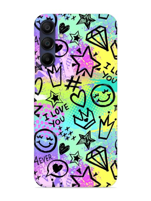 Bright Seamless Pattern Snap Case for Samsung Galaxy A15 (5G)