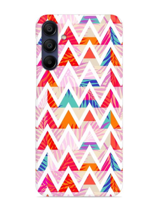 Abstract Triangle Background Snap Case for Samsung Galaxy A15 (5G) Zapvi