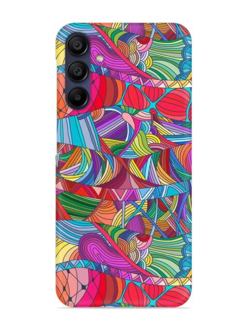 Seamless Patterns Hand Drawn Snap Case for Samsung Galaxy A15 (5G) Zapvi