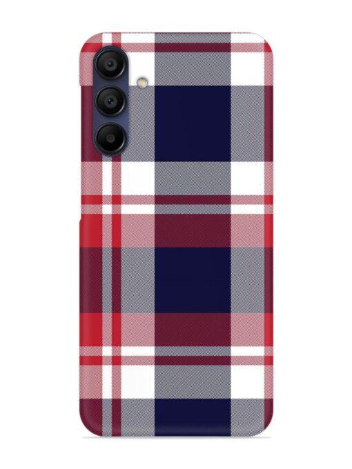 Classic Plaid Tartan Snap Case for Samsung Galaxy A15 (5G) Zapvi