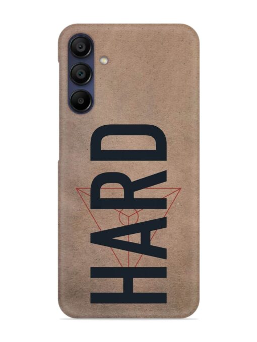 Hard Typo Snap Case for Samsung Galaxy A15 (5G) Zapvi