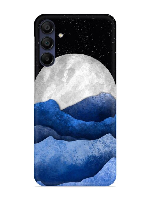 Full Moon Mountain Vector Snap Case for Samsung Galaxy A15 (5G) Zapvi