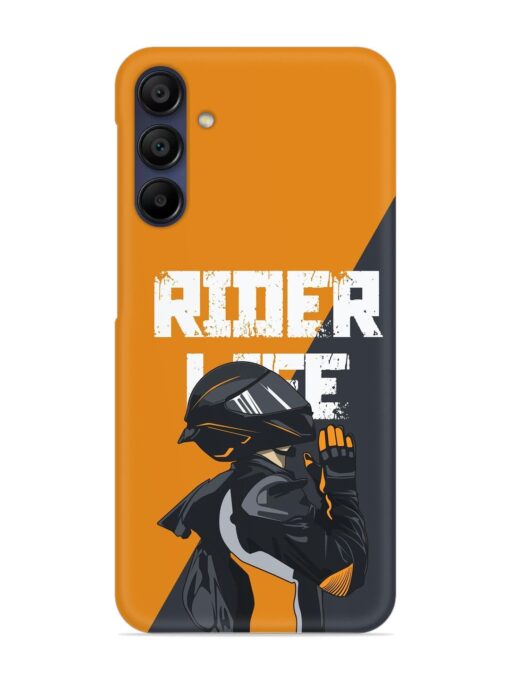 Rider Life Snap Case for Samsung Galaxy A15 (5G) Zapvi