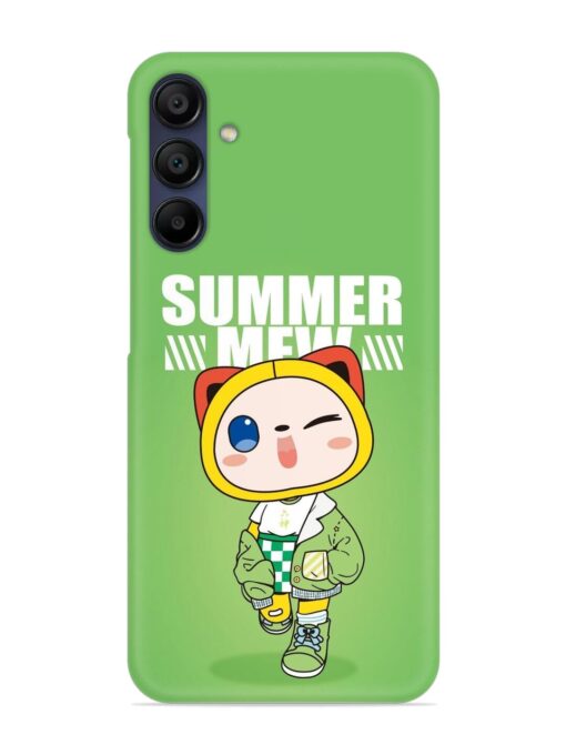 Summer Mew Snap Case for Samsung Galaxy A15 (5G) Zapvi