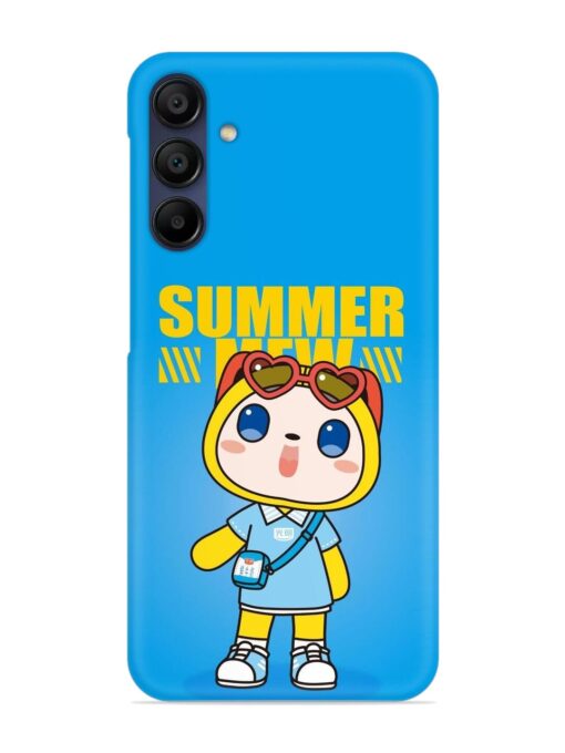 Summer Mew Cartoon Snap Case for Samsung Galaxy A15 (5G) Zapvi