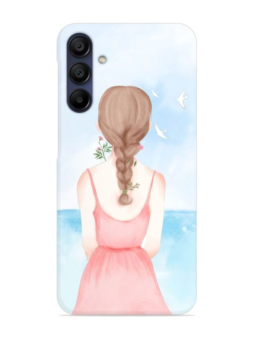 Watercolor Girl Vector Snap Case for Samsung Galaxy A15 (5G) Zapvi