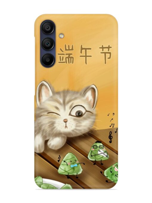 Cat Scorpion Dancing Snap Case for Samsung Galaxy A15 (5G)