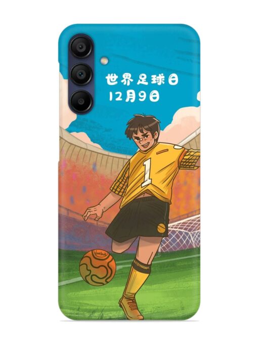 Soccer Kick Snap Case for Samsung Galaxy A15 (5G) Zapvi