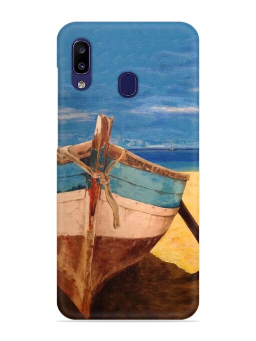 Canvas Painting Snap Case for Samsung Galaxy A20 Zapvi