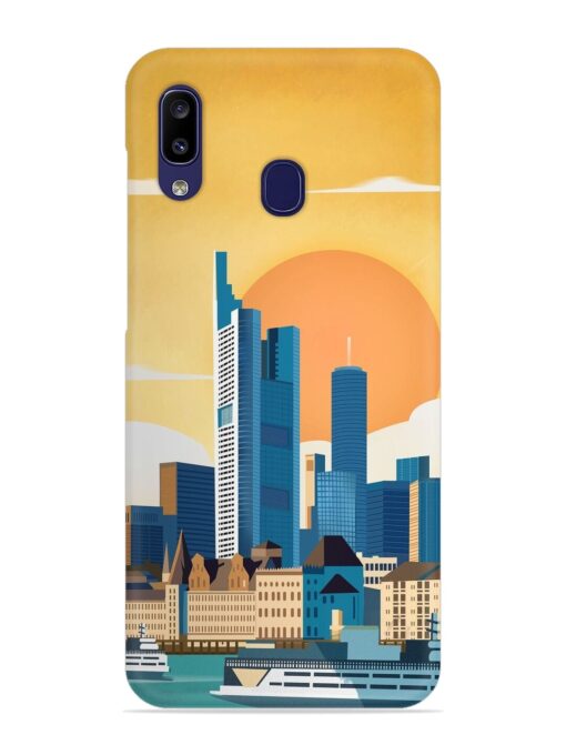 Germany Frankfurt Snap Case for Samsung Galaxy A20 Zapvi