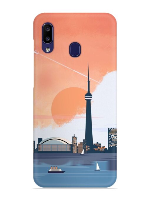 Toronto Canada Snap Case for Samsung Galaxy A20 Zapvi