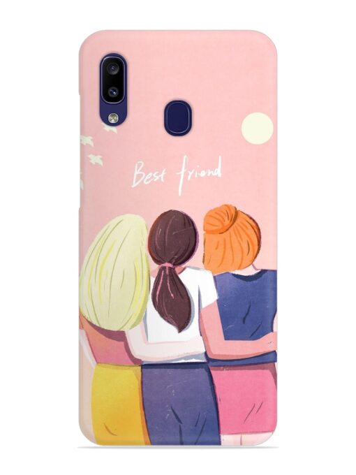 Friendship Day Snap Case for Samsung Galaxy A20 Zapvi