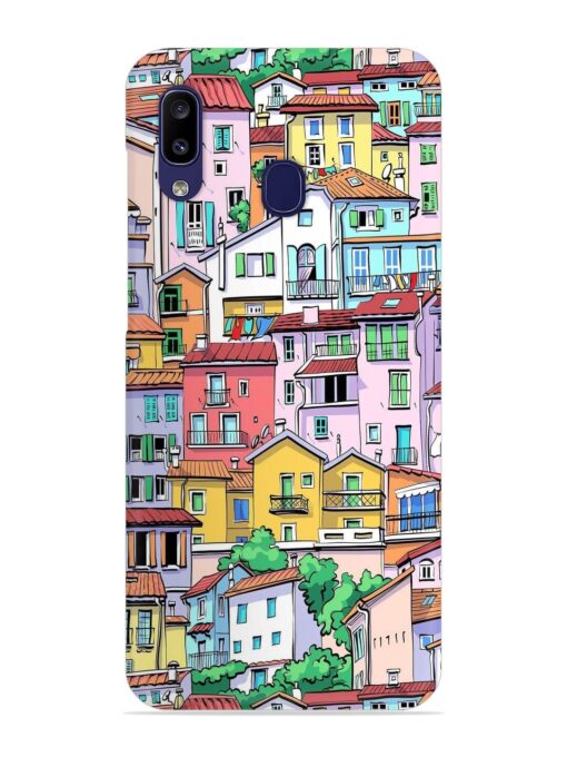 Europe Old Town Snap Case for Samsung Galaxy A20 Zapvi