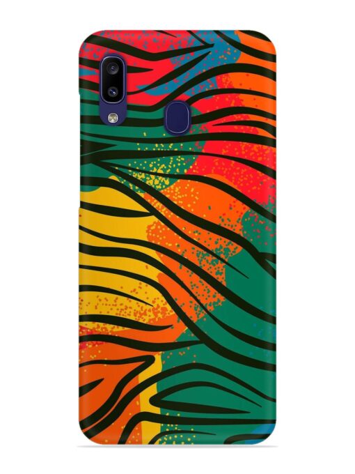 Bright Colorful Snap Case for Samsung Galaxy A20 Zapvi