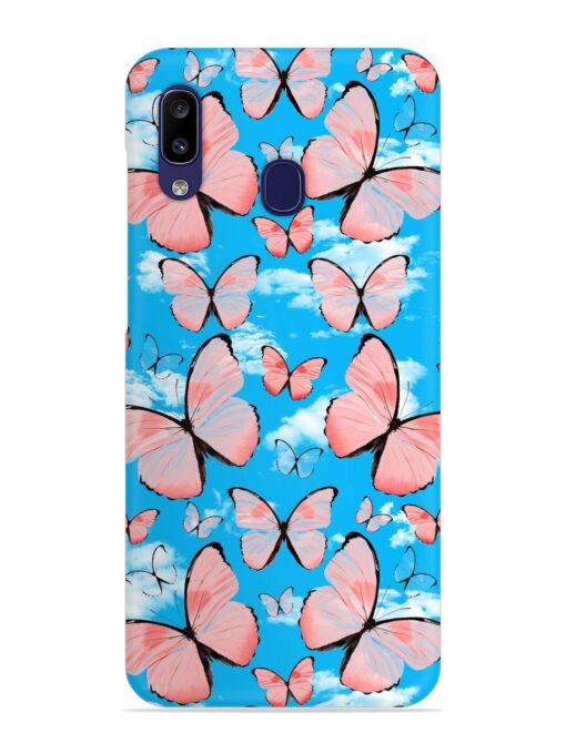 Seamless Pattern Tropical Snap Case for Samsung Galaxy A20 Zapvi