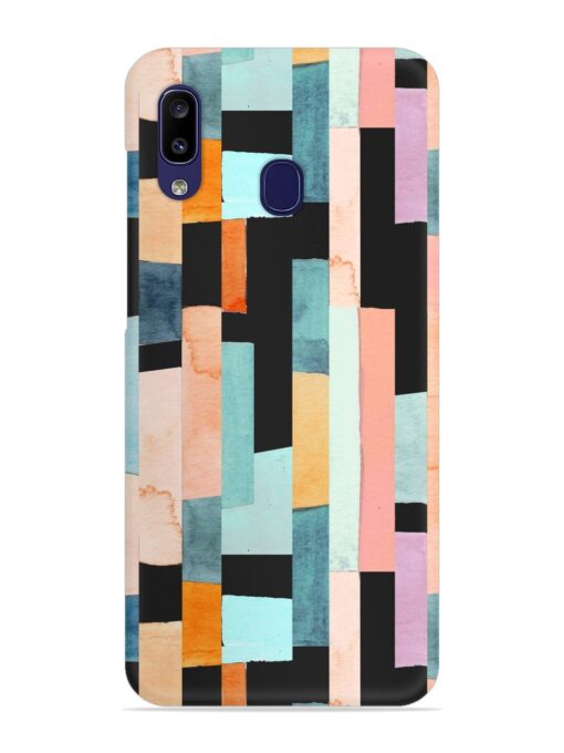 Geometric Seamless Pattern Snap Case for Samsung Galaxy A20 Zapvi