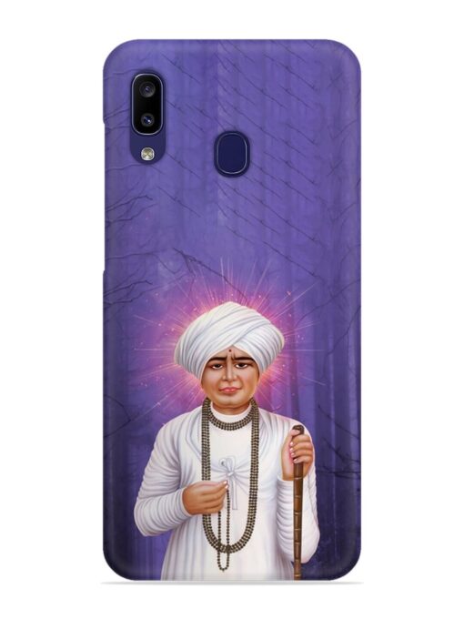 Jalaram Bapa Virpur Snap Case for Samsung Galaxy A20 Zapvi