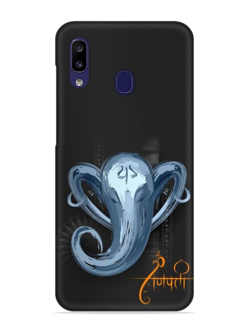 Illustration Lord Ganpati Snap Case for Samsung Galaxy A20 Zapvi