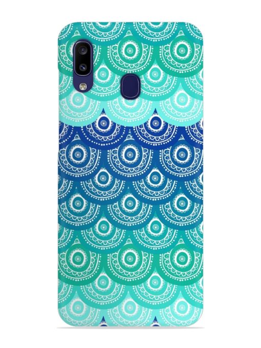 Ethnic Seamless Pattern Snap Case for Samsung Galaxy A20 Zapvi