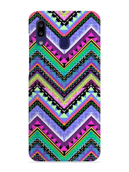 Tribal Aztec Print Snap Case for Samsung Galaxy A20 Zapvi