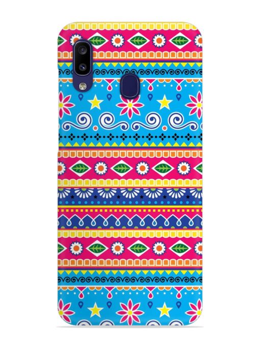 Indian Seamless Snap Case for Samsung Galaxy A20 Zapvi