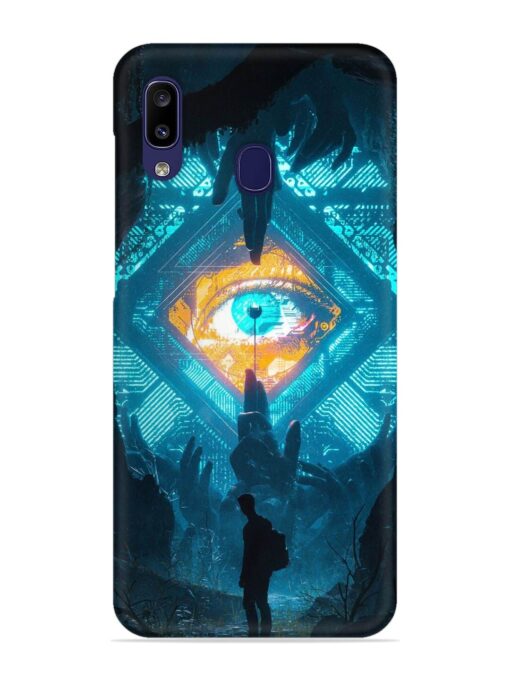 Arcane Eye Snap Case for Samsung Galaxy A20 Zapvi