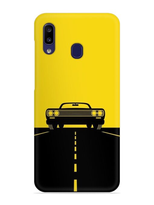 Classic Car Snap Case for Samsung Galaxy A20 Zapvi