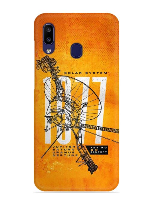 Solar System Snap Case for Samsung Galaxy A20 Zapvi