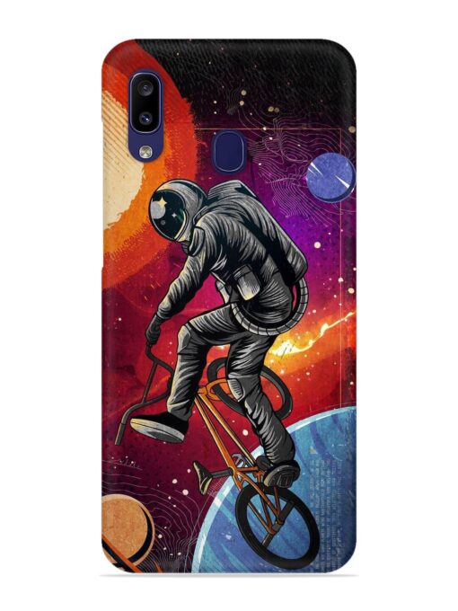 Super Eclipse Bmx Bike Snap Case for Samsung Galaxy A20 Zapvi