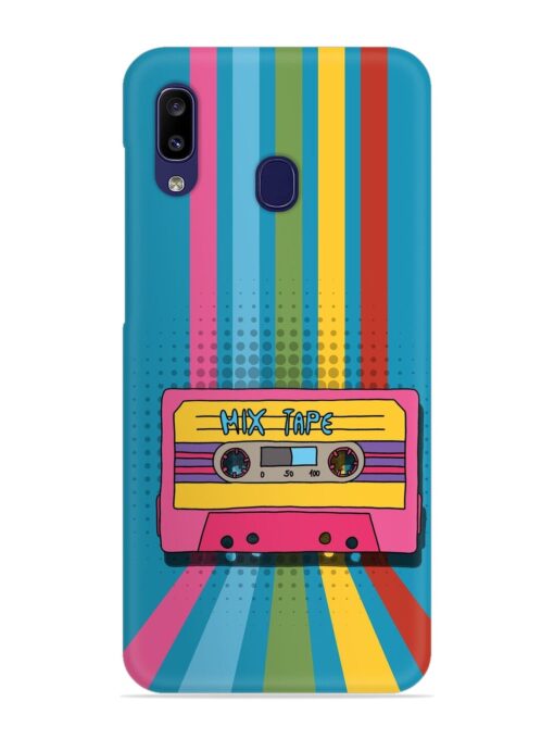 Mix Tape Vactor Snap Case for Samsung Galaxy A20 Zapvi