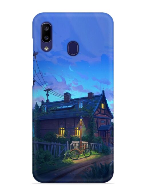 Beautiful Village House Snap Case for Samsung Galaxy A20 Zapvi