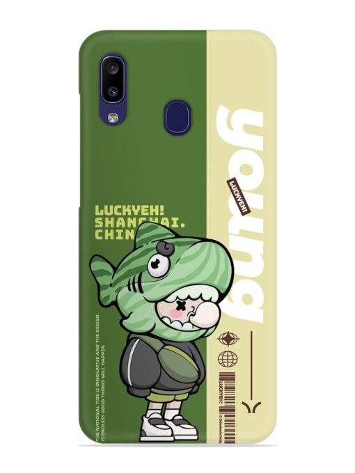 Young Snap Case for Samsung Galaxy A20 Zapvi