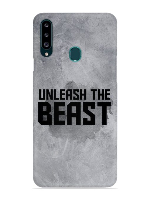 Unleash The Beast Snap Case for Samsung Galaxy A20S Zapvi