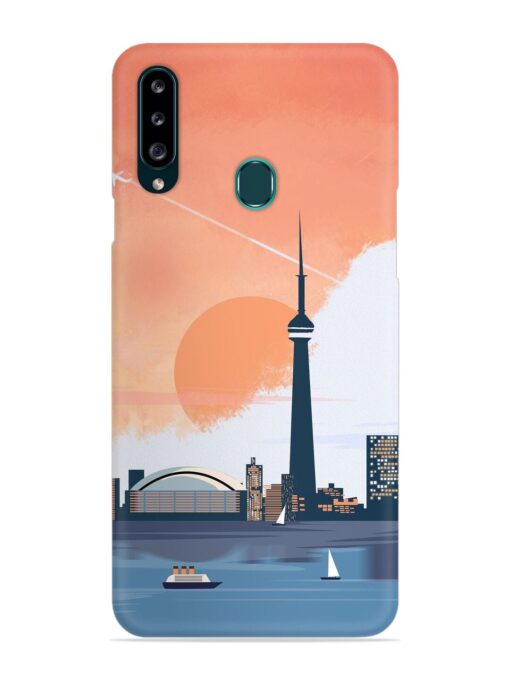 Toronto Canada Snap Case for Samsung Galaxy A20S Zapvi