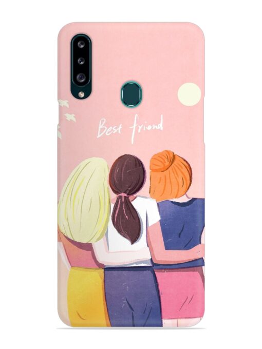 Friendship Day Snap Case for Samsung Galaxy A20S Zapvi