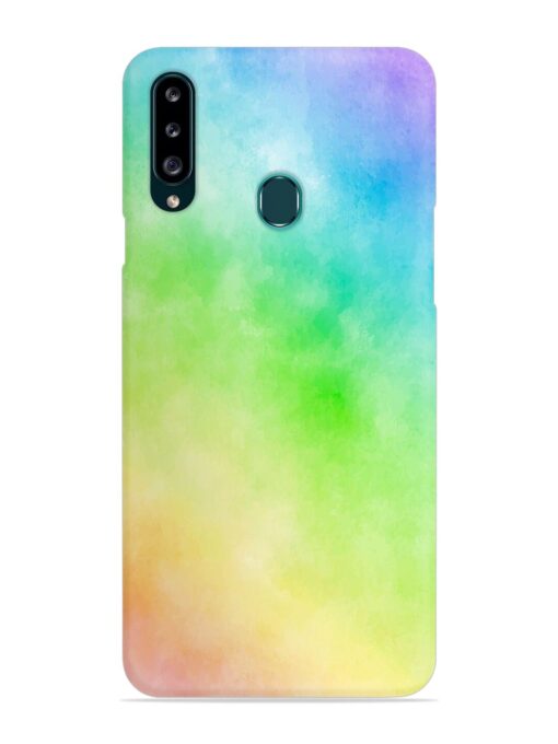 Watercolor Mixture Snap Case for Samsung Galaxy A20S Zapvi