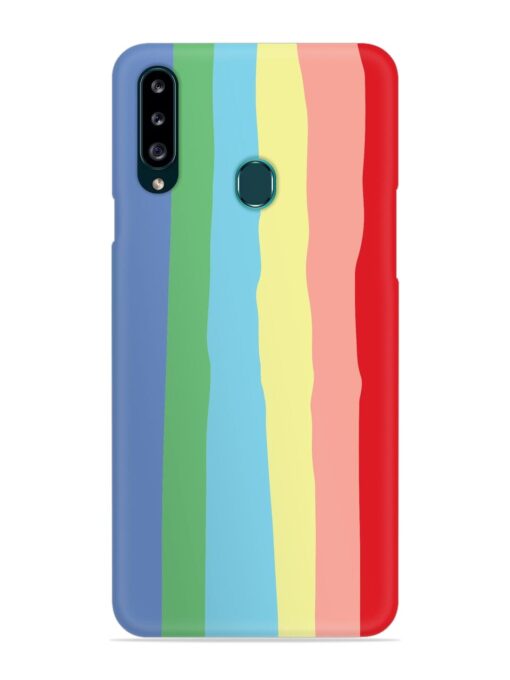 Rainbow Premium Shade Snap Case for Samsung Galaxy A20S Zapvi