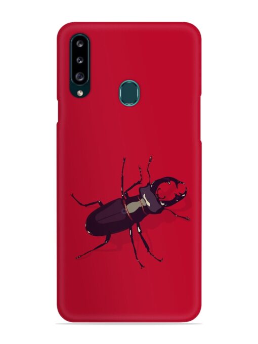 Beetles Snap Case for Samsung Galaxy A20S Zapvi