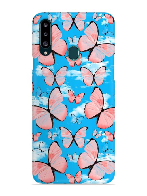 Seamless Pattern Tropical Snap Case for Samsung Galaxy A20S Zapvi