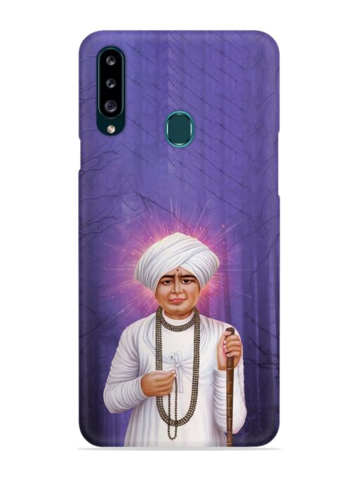 Jalaram Bapa Virpur Snap Case for Samsung Galaxy A20S Zapvi