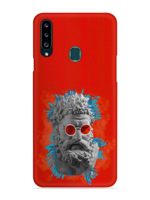 Contemporary Art Concept Snap Case for Samsung Galaxy A20S Zapvi